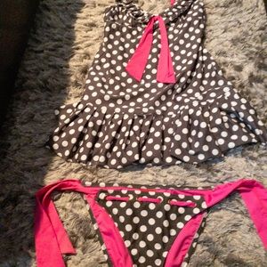 Betsey Johnson 2 Piece Swimsuit